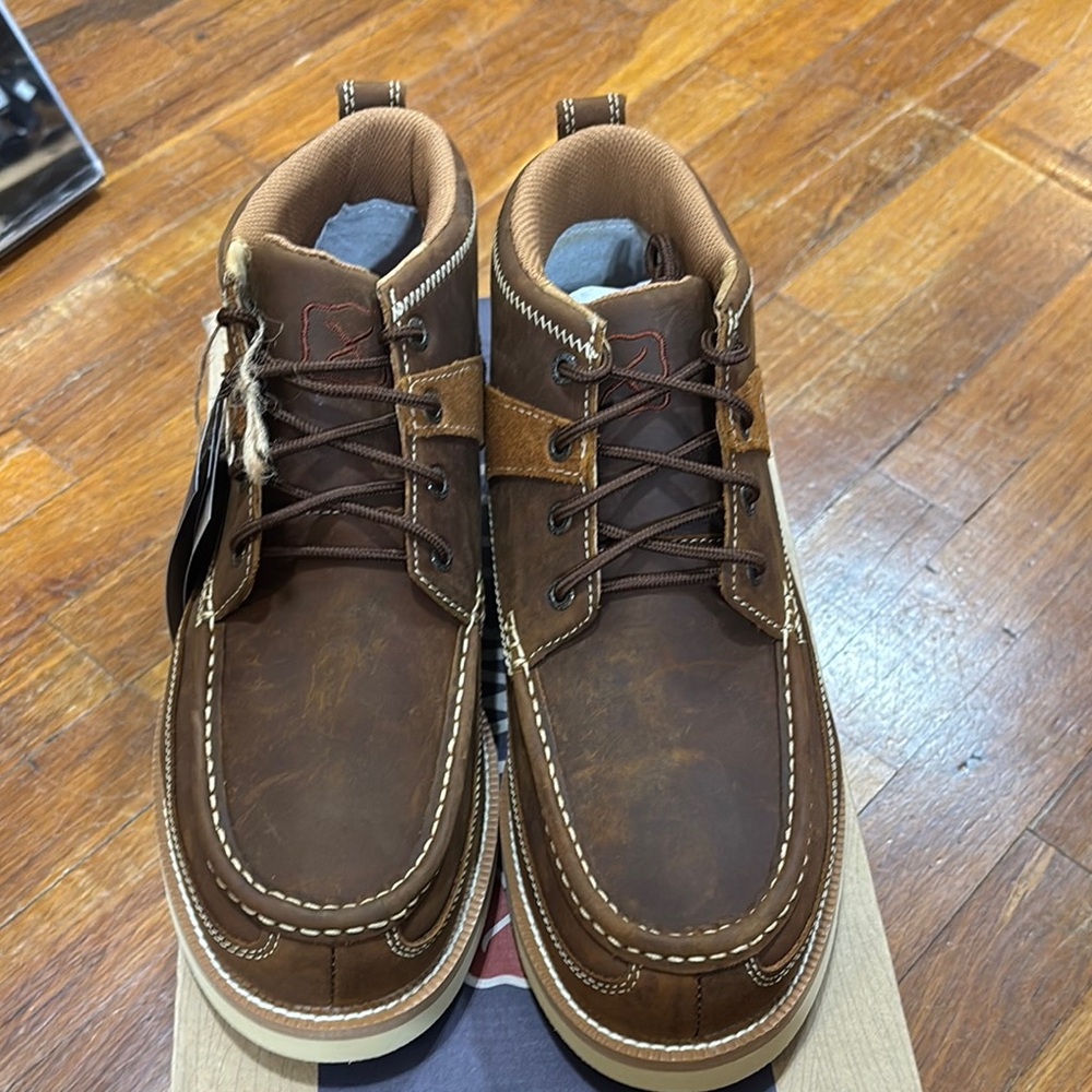 Twisted X Brown Boots Moccasin-Toe Casual